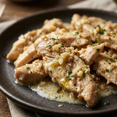 Creamy Garlic Chicken Rice Bowls - ingredients preparation
