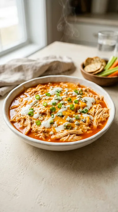 Crockpot Buffalo Chicken Dip – Easy 5‑Ingredient Recipe