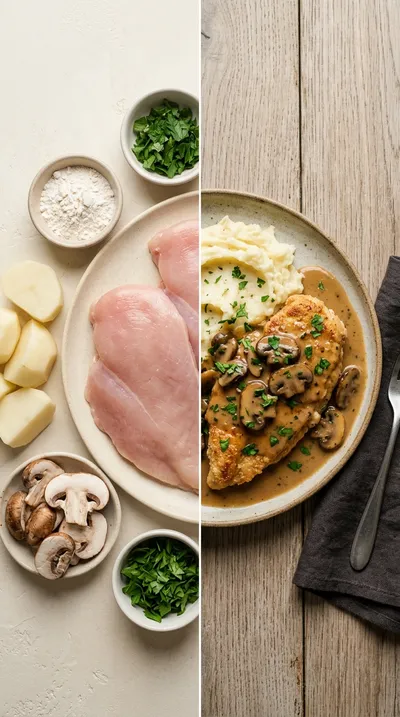 Super Easy Chicken Marsala Recipe - ready to serve