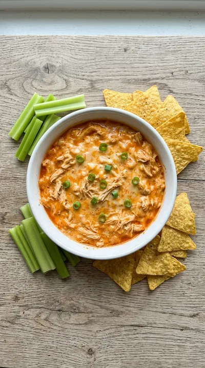 Crockpot Buffalo Chicken Dip – Easy 5‑Ingredient Recipe - cooking process