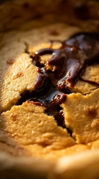 Cottage Cheese Lava Cake With Chocolate Protein - ingredients preparation