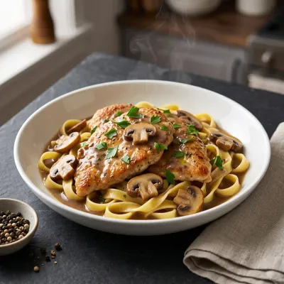 Super Easy Chicken Marsala
