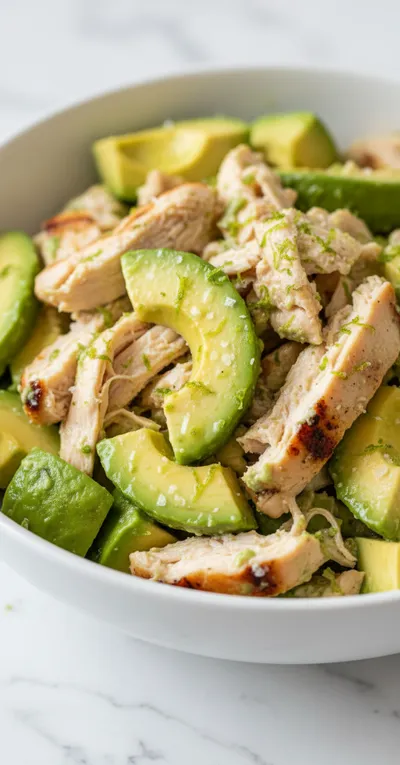 Healthy Avocado Chicken Salad