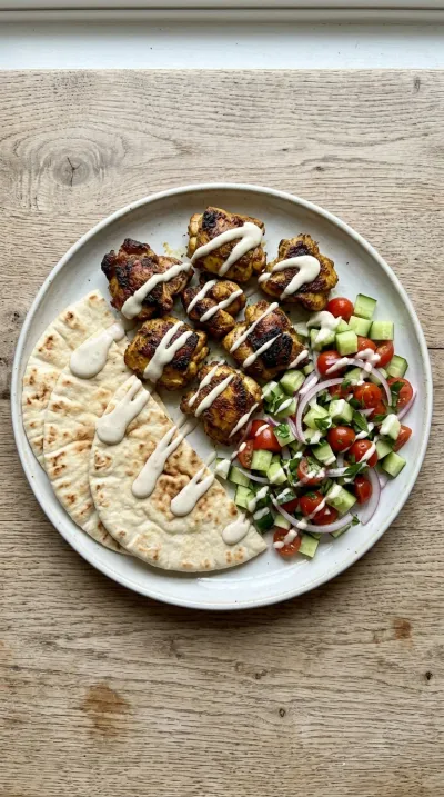 Sheet Pan Chicken Shawarma Recipe - cooking process