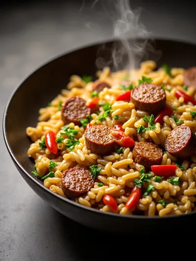 Cajun Orzo – One-Pot Comfort Food
