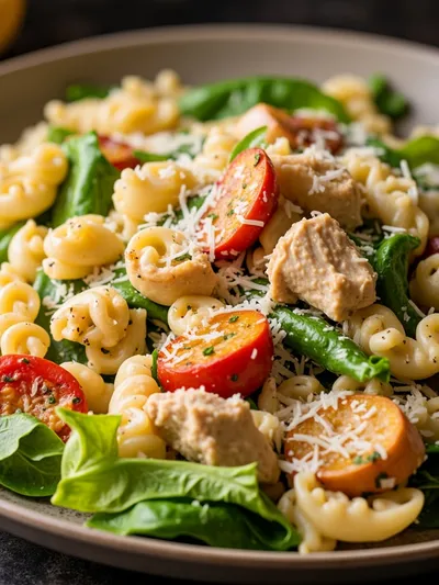Chicken Caesar Pasta Salad