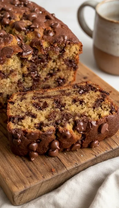 Chocolate Chip Banana Bread Recipe