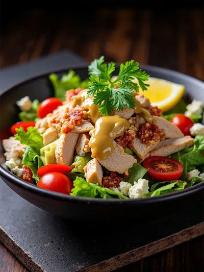 Cobb Salad Recipe – High-Protein Quick Meal - cooking process