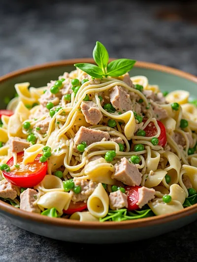 Creamy Tuna Pasta Salad