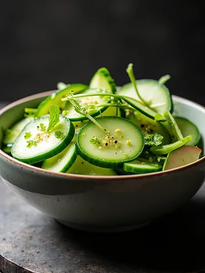 Cucumber Apple Salad