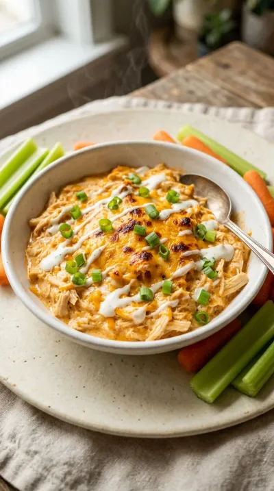Crockpot Buffalo Chicken Dip – 5‑Ingredient Easy Recipe