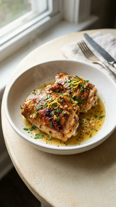 Oven Baked Chicken Thighs – Simple & Delicious