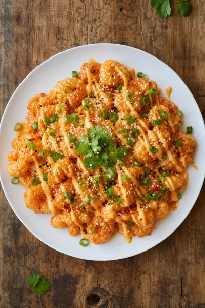 Bang Bang Shrimp - 30 Minute Quick Appetizer - ready to serve