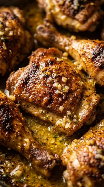 Oven Baked Chicken Thighs – Simple & Delicious - ingredients preparation