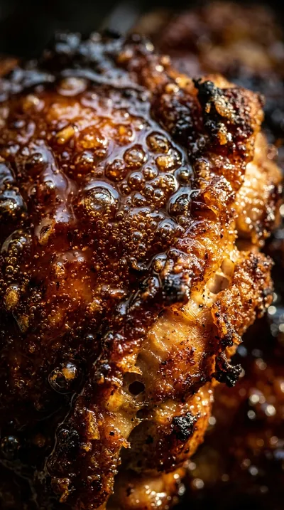 Baked Honey Soy Chicken Thighs - ingredients preparation
