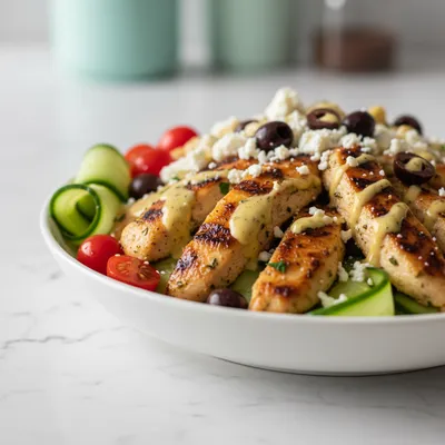 Greek Chicken Bowls – Quick Meal Prep Delight