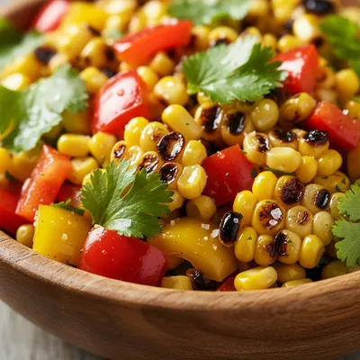 Grilled Corn Salad