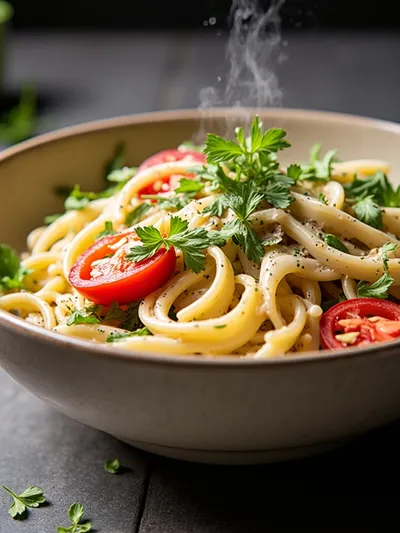 Easy High Protein Pasta Salad