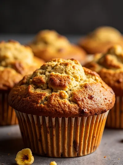 Moist Banana Bread Muffins – Easy Snack Recipe