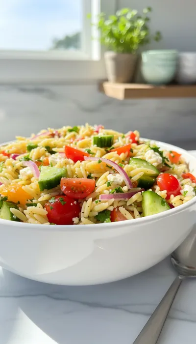 Orzo Pasta Salad Recipe