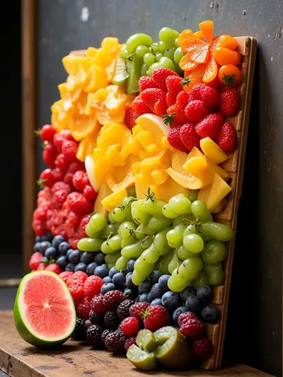 Rainbow Fruit Board – Fresh Party Snack