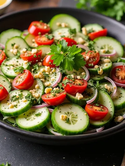 Easy Shirazi Salad Recipe